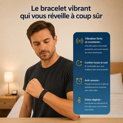 VibSleep : Fini les réveils ratés, les retards et le stress du matin