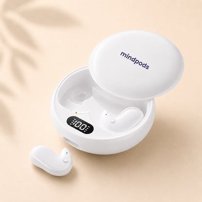 MindPods™ - Les écouteurs invisibles, légers et sans aucune gêne.