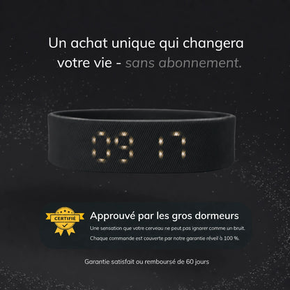 VibSleep : Fini les réveils ratés, les retards et le stress du matin
